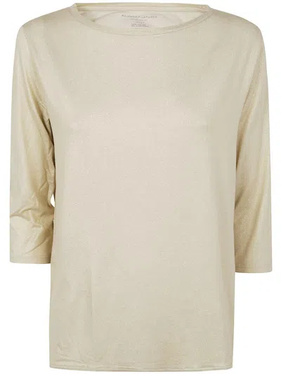 MAJESTIC MAJESTIC FILATURES BOAT NECK 3/4 SLEEVES SWEATER