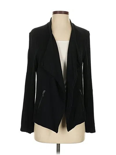 Pre-owned Majestic Filatures Cardigan Sweater In Black