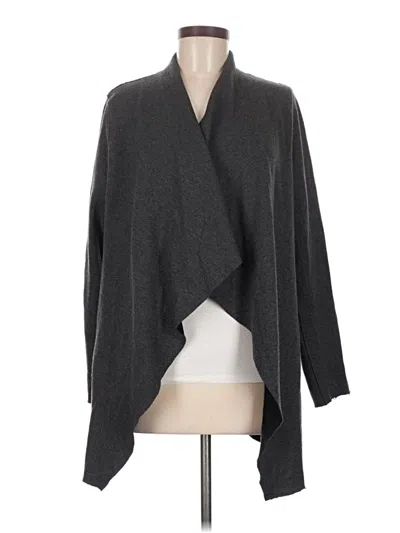 Pre-owned Majestic Filatures Cardigan Sweater In Gray