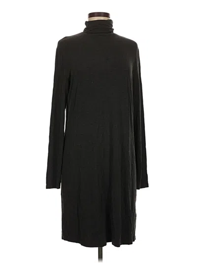 Pre-owned Majestic Filatures Casual Dress In Black