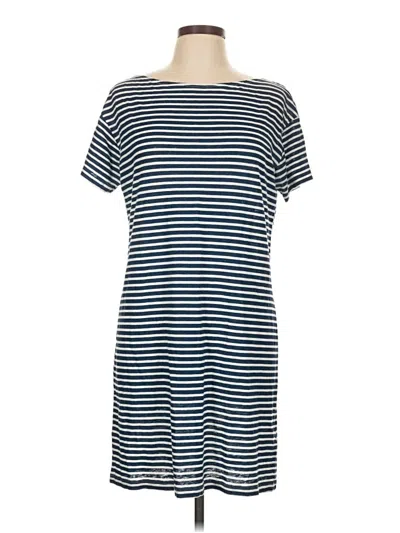 Pre-owned Majestic Filatures Casual Dress In Blue
