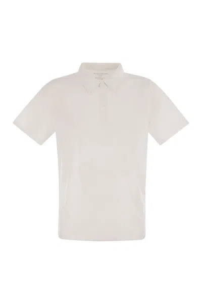 MAJESTIC MAJESTIC FILATURES COTTON AND LYOCELL POLO SHIRT