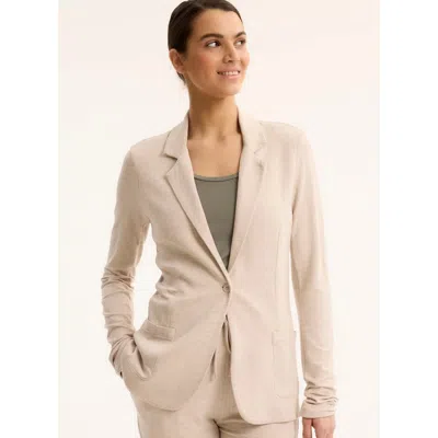 Majestic Filatures French Terry Looped One-button Blazer