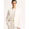 Majestic Filatures French Terry Looped One-button Blazer