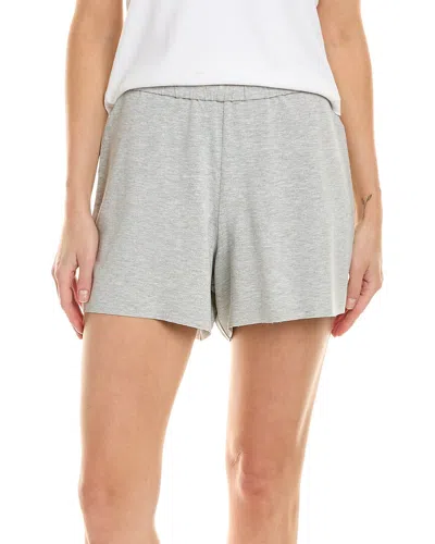 Majestic Filatures French Terry Short In Grey
