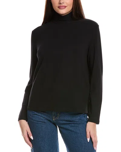 Majestic Filatures French Terry Sweatshirt In Black