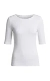 Majestic Filatures Jersey T-shirt In White