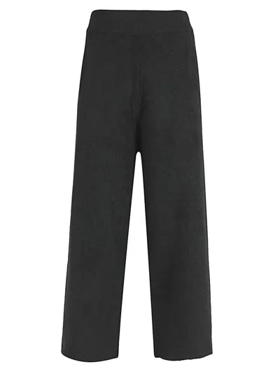 MAJESTIC MAJESTIC FILATURES KNITTED TROUSERS