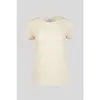 Majestic Cashmere Short-sleeve Crewneck Top