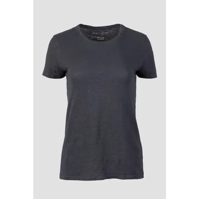 MAJESTIC MAJESTIC FILATURES LINEN STRETCH HD S/S CREWNECK