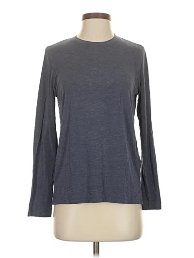 Pre-owned Majestic Filatures Long Sleeve T-shirt In Gray