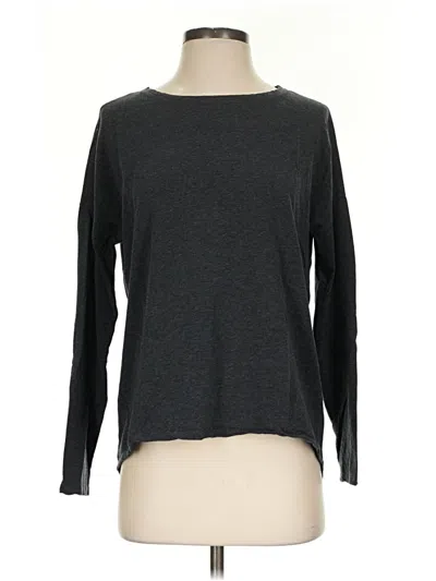 Pre-owned Majestic Filatures Long Sleeve T-shirt In Gray