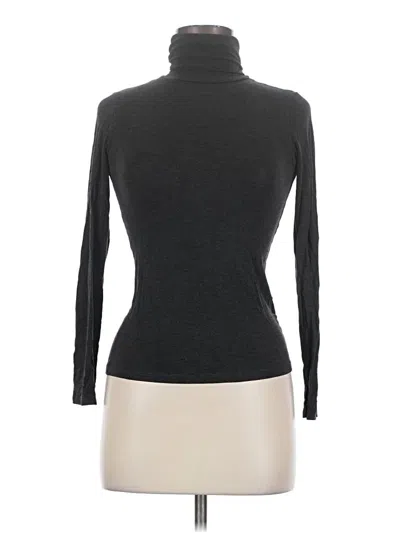Pre-owned Majestic Filatures Long Sleeve Turtleneck In Gray