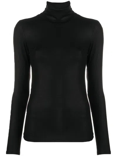 MAJESTIC MAJESTIC FILATURES LUREX HIGH-NECK SWEATER