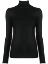 Majestic Filatures Lurex High-neck Sweater In Black