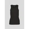Majestic Filatures Lyocell Cotton Baby Rib Scoopneck Tank