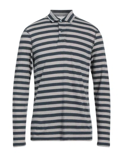 Majestic Polo Shirts In Blue
