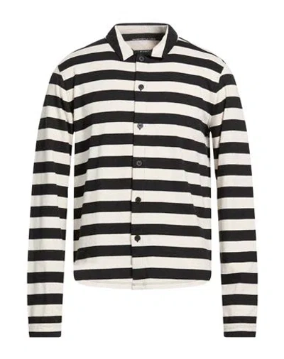 Majestic Filatures Man Shirt Charcoal Size M Cotton In Animal Print