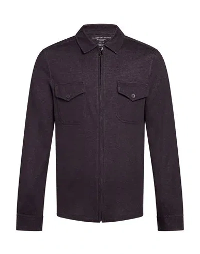 Majestic Filatures Man Shirt Charcoal Size M Organic Cotton, Cashmere In Grey