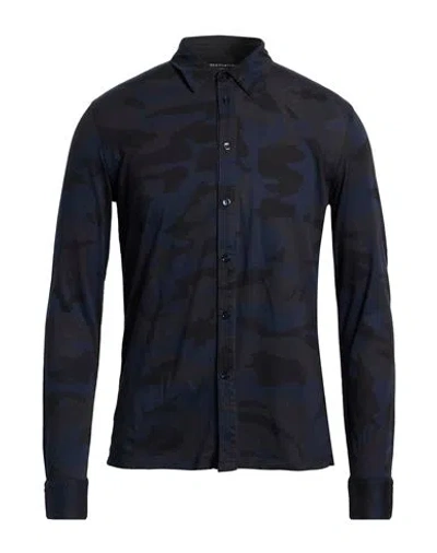 Majestic Filatures Man Shirt Charcoal Size M Organic Cotton In Brown