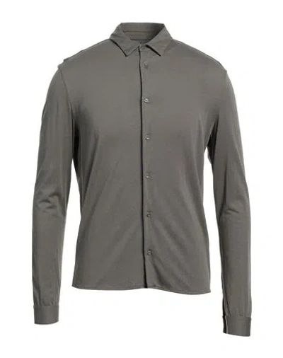 Majestic Filatures Man Shirt Military Green Size M Lyocell, Cotton