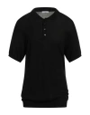 Majestic Filatures Man Sweater Black Size M Silk, Viscose In Black
