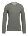 Majestic Filatures Man Sweater Khaki Size M Cashmere In Beige
