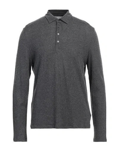 Majestic Filatures Man Sweater Lead Size Xxl Cotton, Silk, Cashmere In Grey