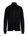 Majestic Filatures Man Sweatshirt Black Size M Viscose, Elastane In Black