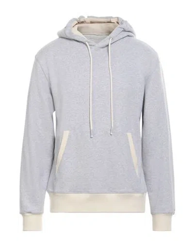 Majestic Filatures Man Sweatshirt Light Grey Size M Cotton