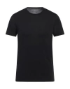 Majestic Filatures Man T-shirt Black Size Xl Lyocell, Cotton