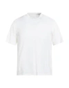 Majestic Filatures Man T-shirt Ivory Size 1 Lyocell, Cotton In White