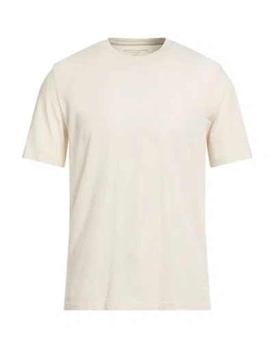 Majestic Filatures Man T-shirt Ivory Size M Cotton, Elastane In White