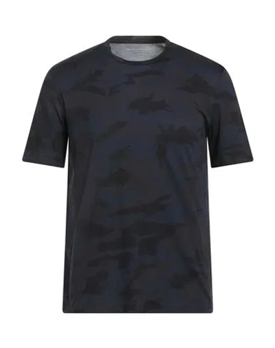 Majestic Filatures Man T-shirt Midnight Blue Size M Organic Cotton