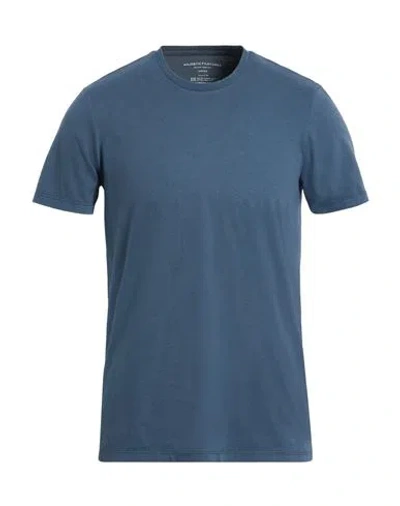 Majestic Filatures Man T-shirt Midnight Blue Size M Organic Cotton, Recycled Cotton
