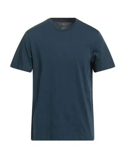 Majestic Filatures Man T-shirt Navy Blue Size M Cotton