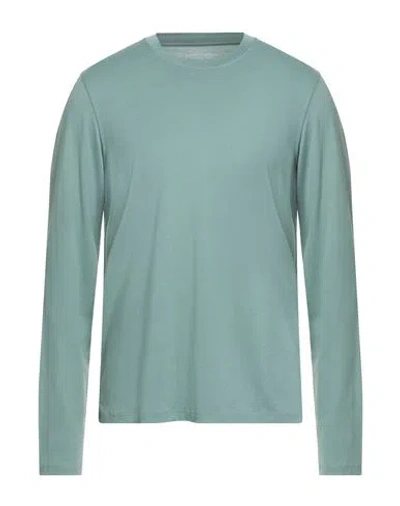 Majestic Filatures Man T-shirt Sage Green Size M Lyocell, Organic Cotton