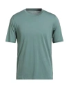 Majestic Filatures Man T-shirt Sage Green Size M Lyocell, Organic Cotton