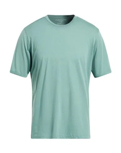 Majestic Filatures Man T-shirt Sage Green Size M Lyocell, Organic Cotton
