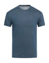 Majestic Filatures Man T-shirt Midnight Blue Size M Cotton