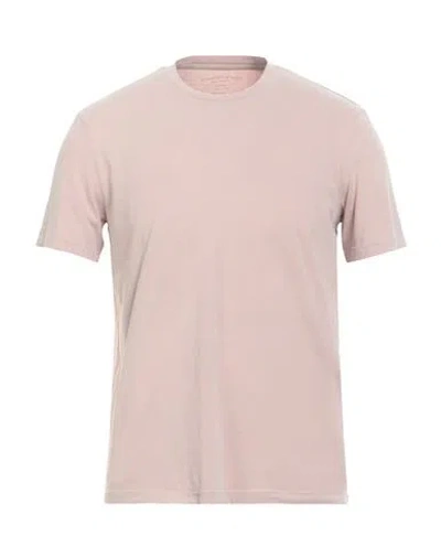 Majestic Filatures Man T-shirt Taupe Size M Cotton, Elastane In Gray