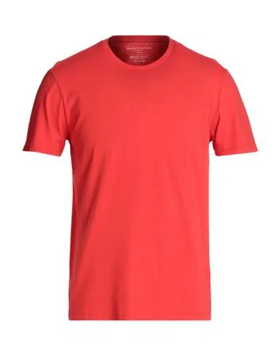 Majestic Filatures Man T-shirt Tomato Red Size M Organic Cotton, Recycled Cotton