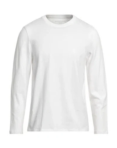 Majestic Filatures Man T-shirt White Size M Organic Cotton