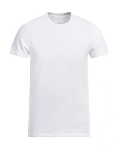 Majestic Filatures Man T-shirt White Size M Cotton