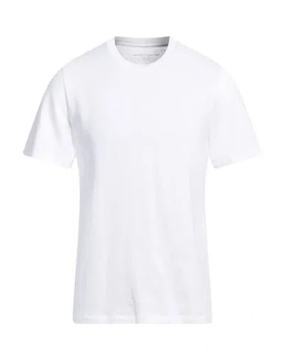 Majestic Filatures Man T-shirt Ivory Size M Cotton In White