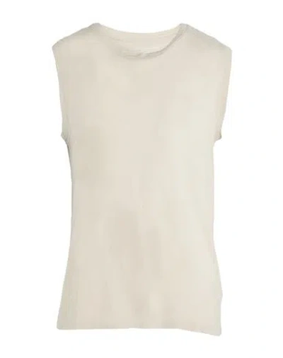 Majestic Filatures Man T-shirt Beige Size M Organic Cotton In White