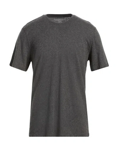 Majestic Filatures Man T-shirt Grey Size Xxl Organic Cotton, Cashmere In Gray
