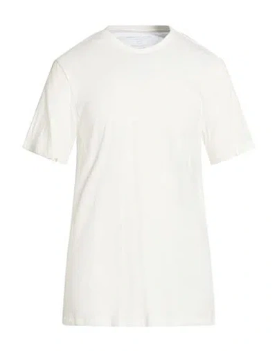 Majestic Filatures Man T-shirt Ivory Size Xl Organic Cotton, Cashmere In White