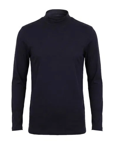 Majestic Filatures Man T-shirt Midnight Blue Size S Cotton, Cashmere