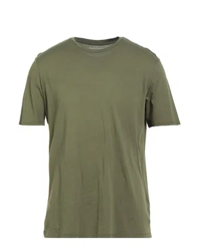 Majestic Filatures Man T-shirt Military Green Size M Organic Cotton